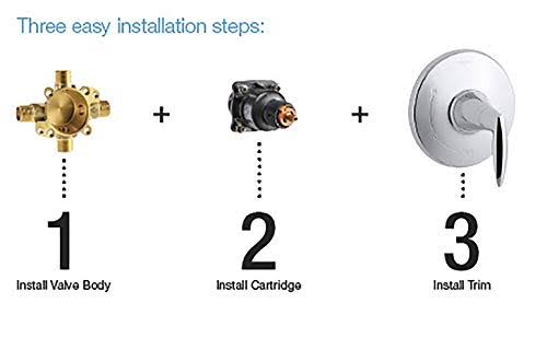 Kohler K-8304-K-NA Rite-Temp Pressure-Balancing Valve and Cartridge Kit