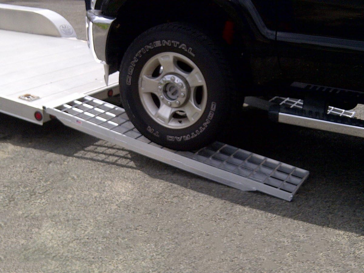 Five Star Aluminum Ramp (2) Set For Trailers - 60in.L x 12in.W, 5,000 lb. Capacity Per Pair