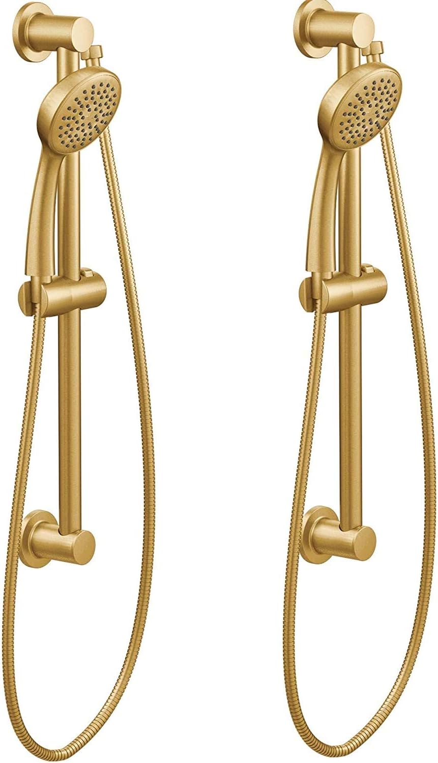 Moen 3868EP Eco-Performance Handheld Shower with 24-Inch Slide Bar and 59-Inch Hose, Chrome