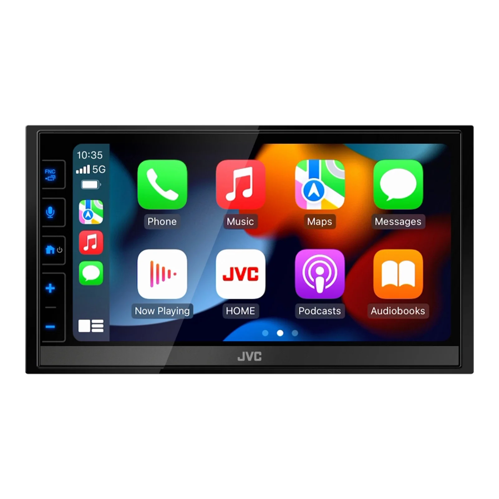 JVC Double DIN In-Dash 6.8" Capacitive Touch Monitor HDMI USB Bluetooth AM/FM Radio Stereo Car Audio Receiver