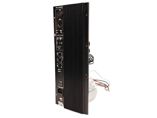 Seismic Audio - SA-APSM01 - Class AB Bi-Amp Plate Amplifier for Pa/dj Speaker Cabinets and Loudspeakers