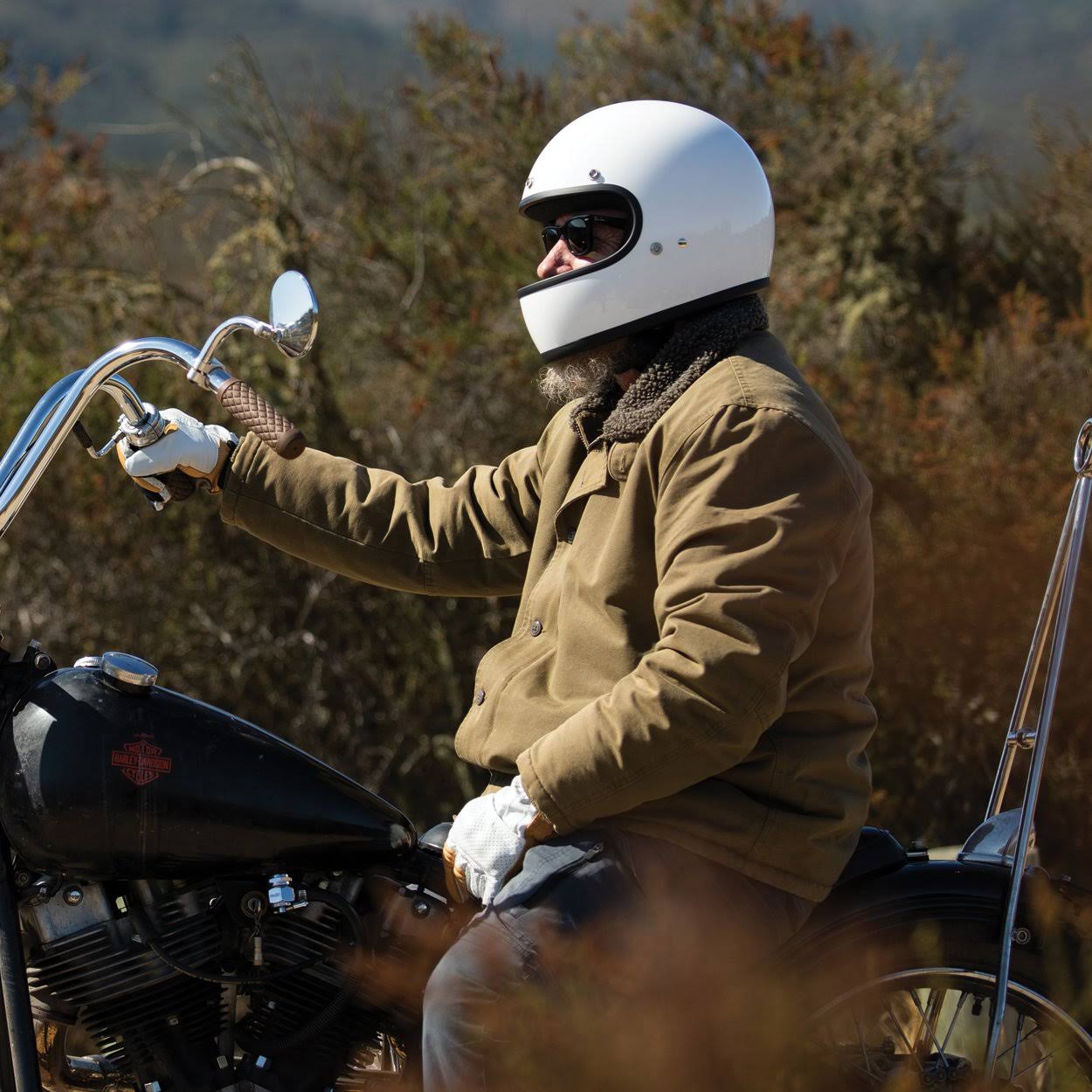 Biltwell Gringo ECE Gloss White Helmet