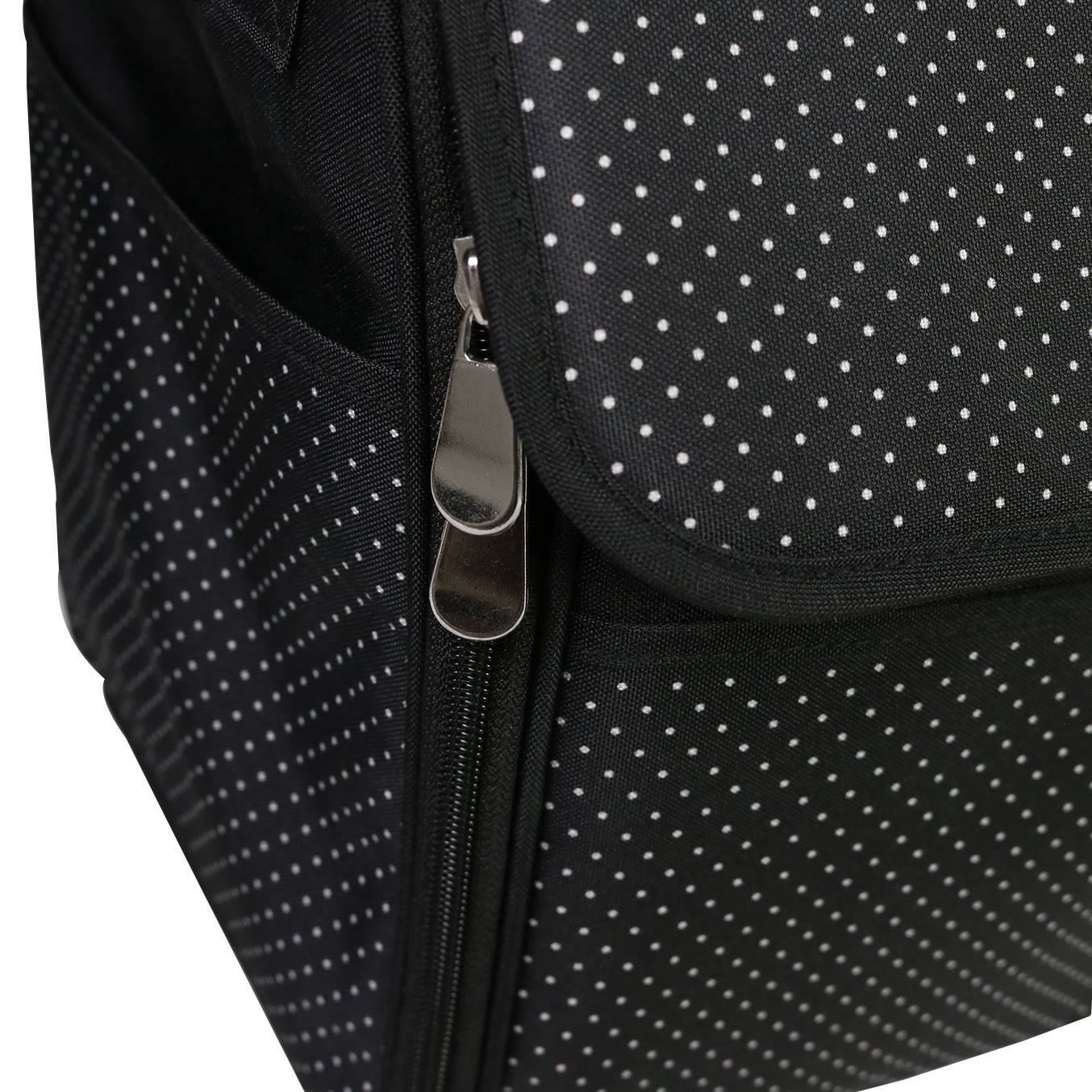 Everything Mary Collapsible Rolling Sewing Case, Blue Polka Dot Each