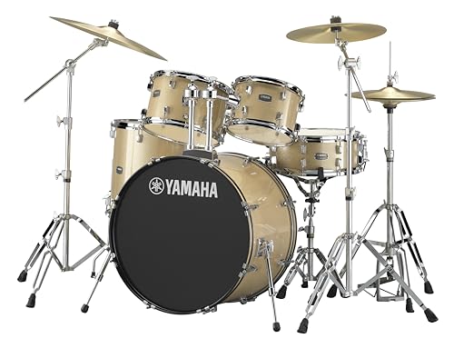 Yamaha Rydeen 5pc Shell Pack with 22" Bass Drum, Mellow Yellow