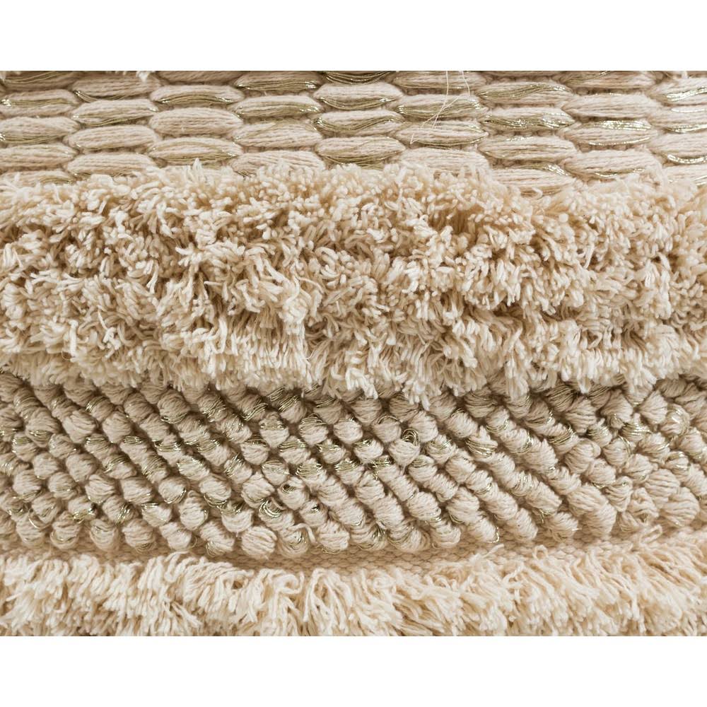 TOV Furniture Yorba Cotton Pouf