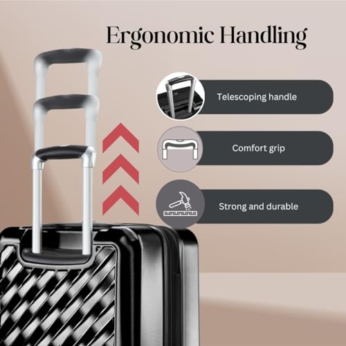 Ricardo Beverly Hills Melrose Hardside Expandable Luggage with Lightweight Construction for Smooth Traveling, Stylish, Durable, and Spacious
