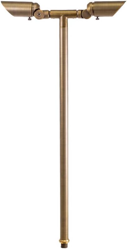 VOLT Twinnovator Cast Brass 12V Adjustable Path Light (Bronze)