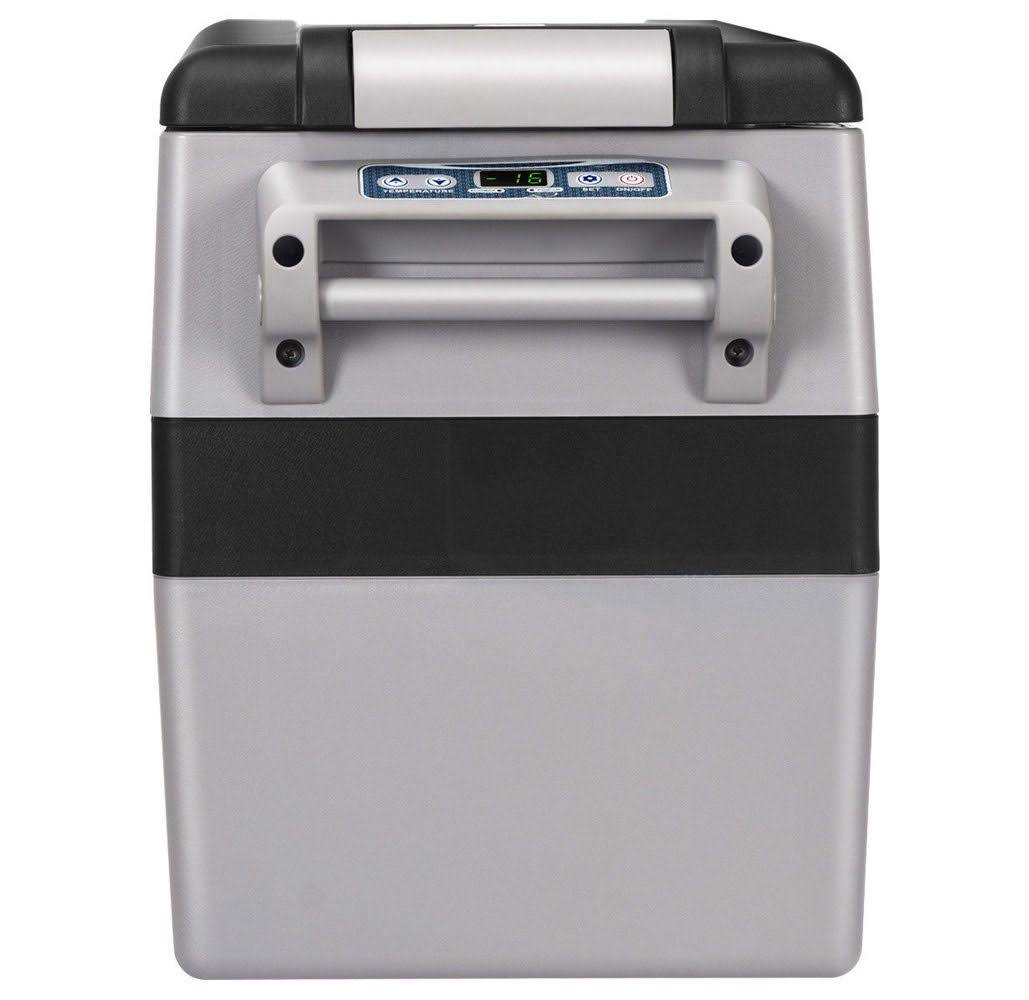44 Quarts Portable Electric Car Cooler Refrigerator/Freezer Compressor Camping - Black + Gray