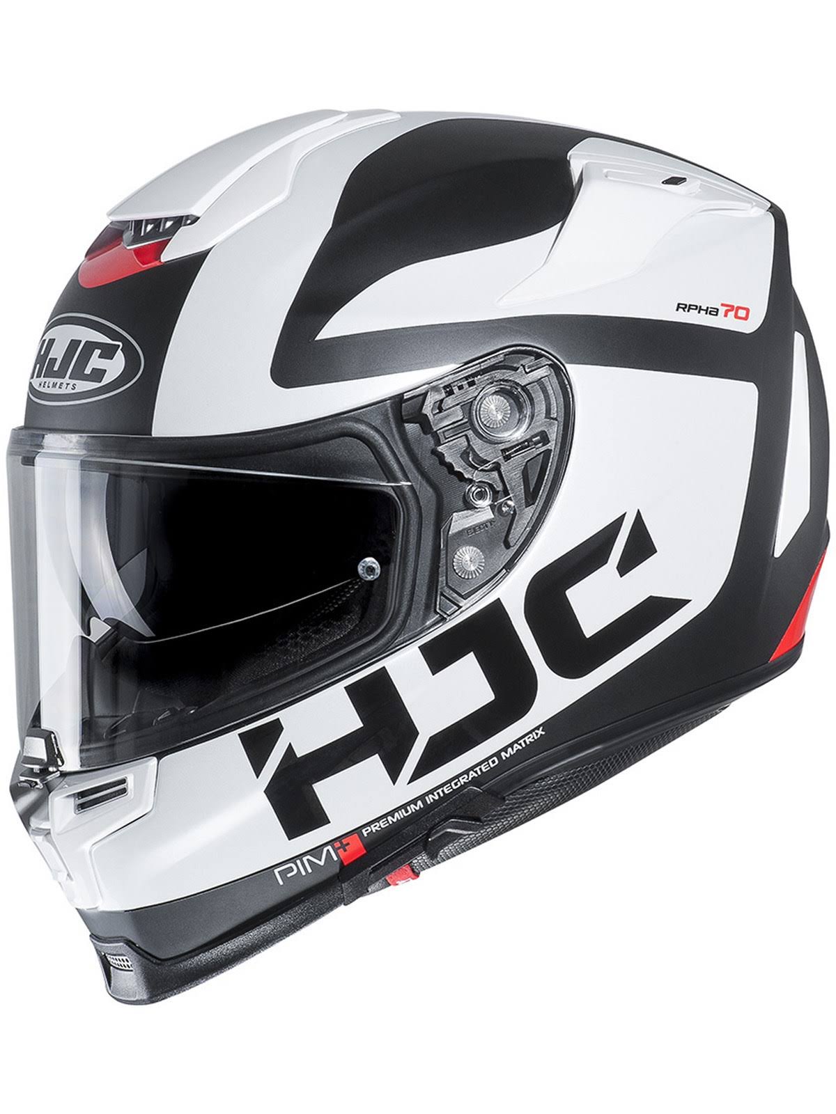 HJC RPHA 70 Balius White Motorcycle Helmet