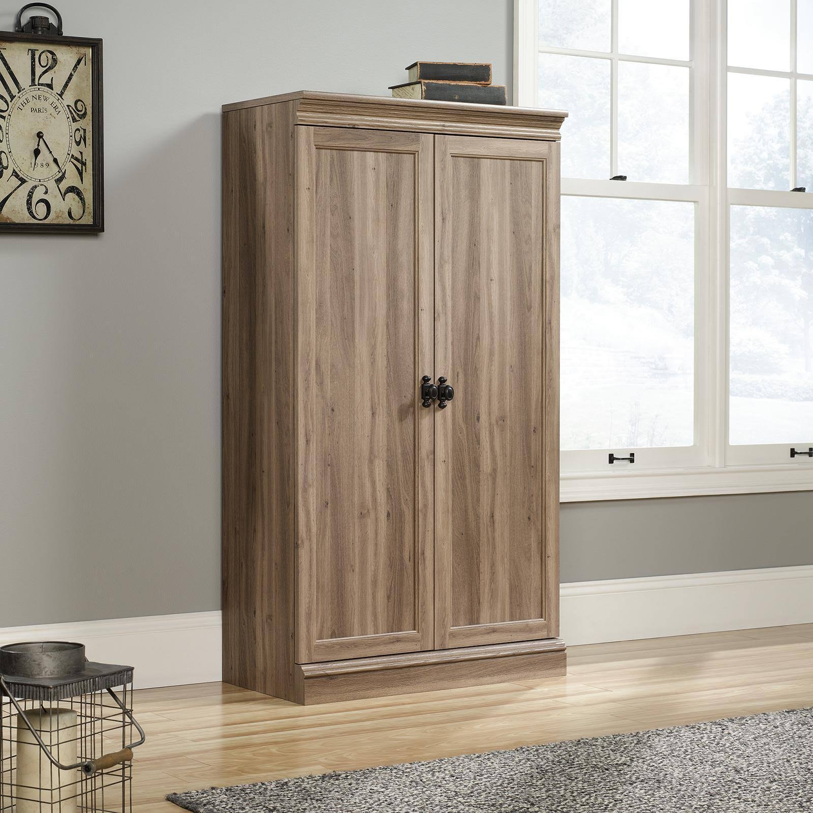 Sauder - Barrister Lane Storage Cabinet - Salt Oak