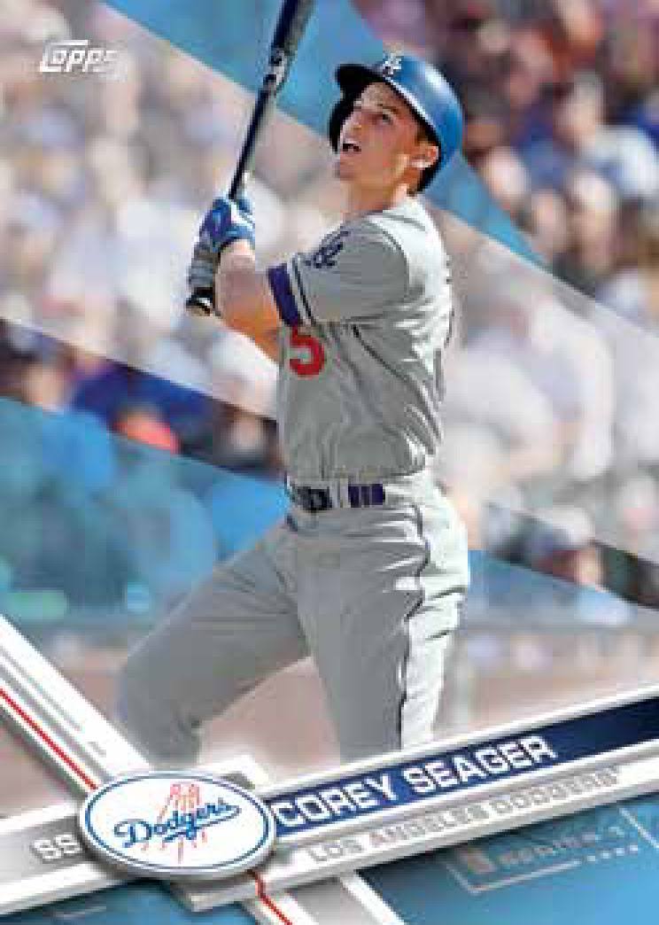 2017 Topps Baseball Series 1 Jumbo Box - 10 Packs - 50 Cards