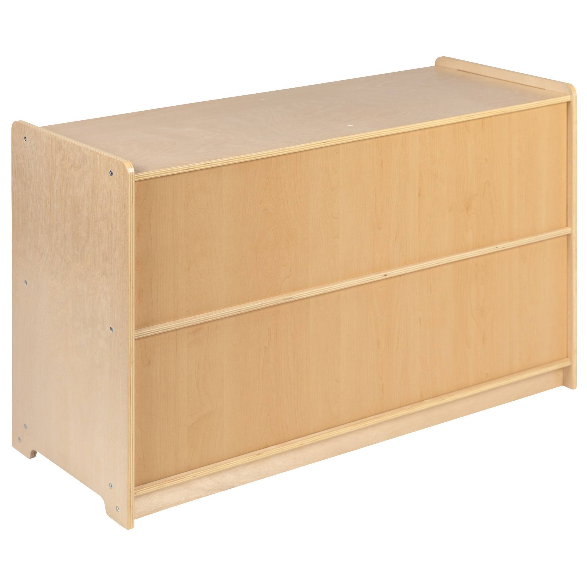 Flash Furniture Wooden 5 Section School Classroom Storage Cabinet for Commercial or Home Use - Safe, Kid Friendly Design - 24x22