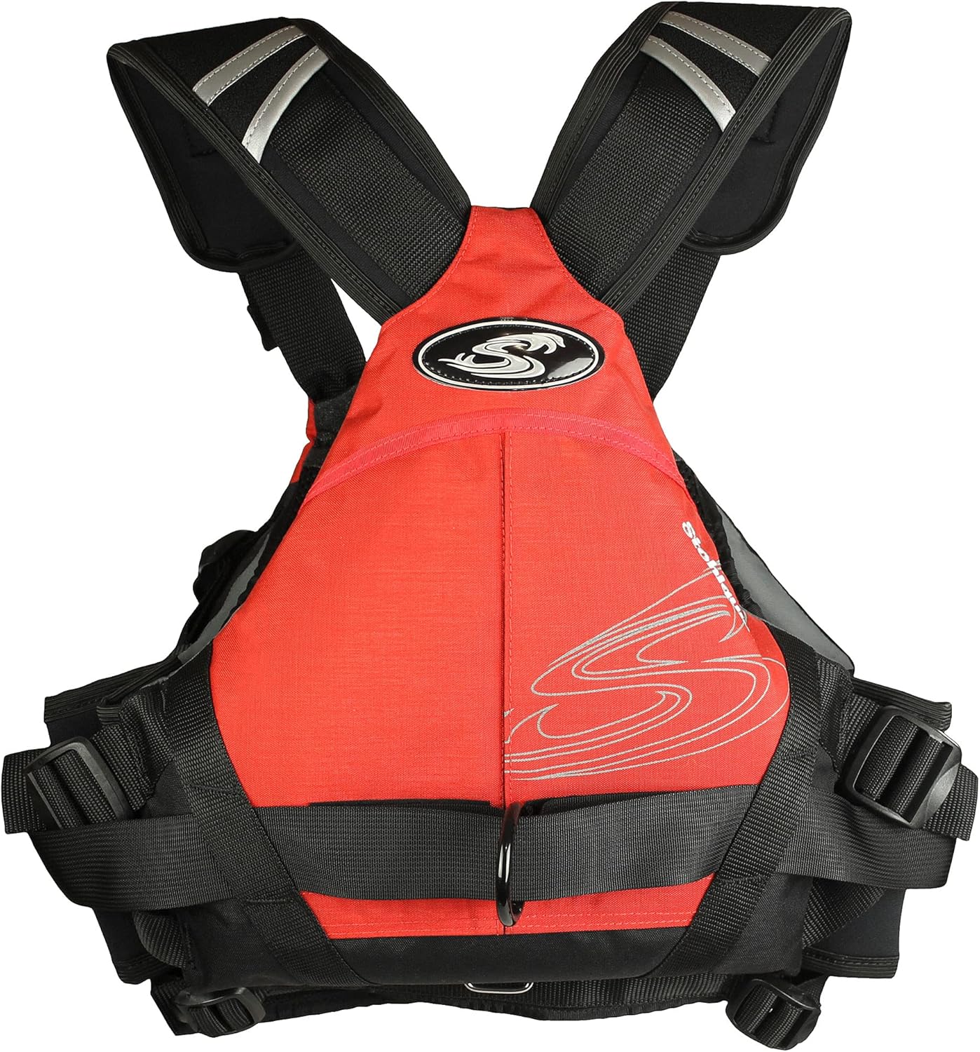 Stohlquist Descent Rescue Lifejacket (PFD)-Red-S/M