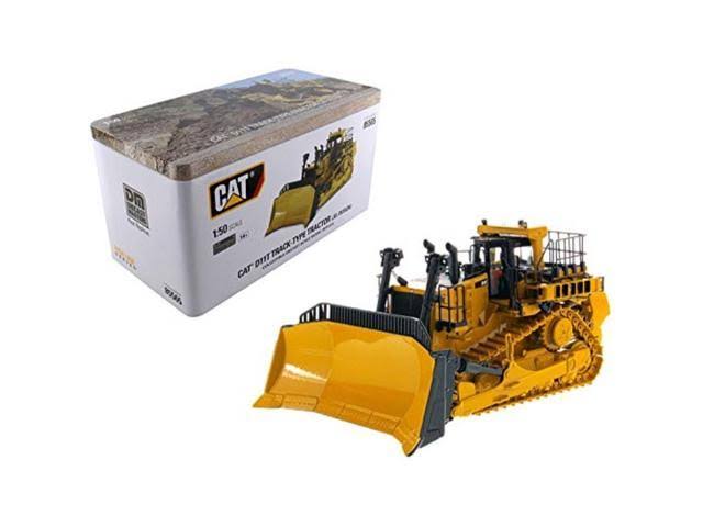 Cat Caterpillar D11T Track-Type Tractor Dozer Jel Design with Operator High Line Series 1/50 Diecast Model by Diecast Masters 85