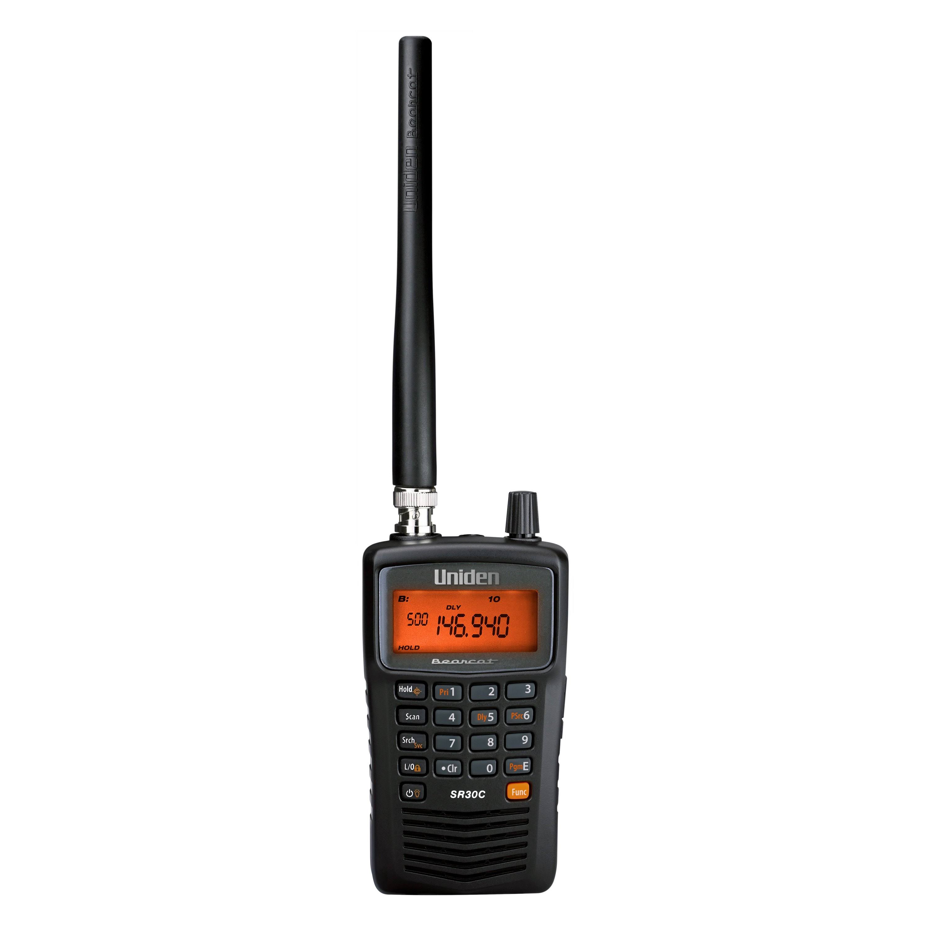 Uniden Sr30c 500-Channel Compact Handheld Scanner