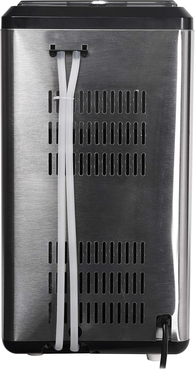 Frigidaire EFIC235-AMZ Countertop Crunchy Chewable Nugget Ice Maker, 44lbs per day, Self Cleaning Function