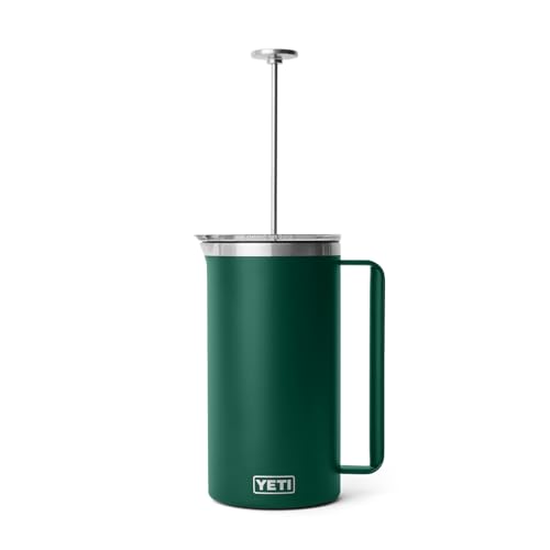 YETI Rambler French Press Coffee Maker, with GroundsControl Filter