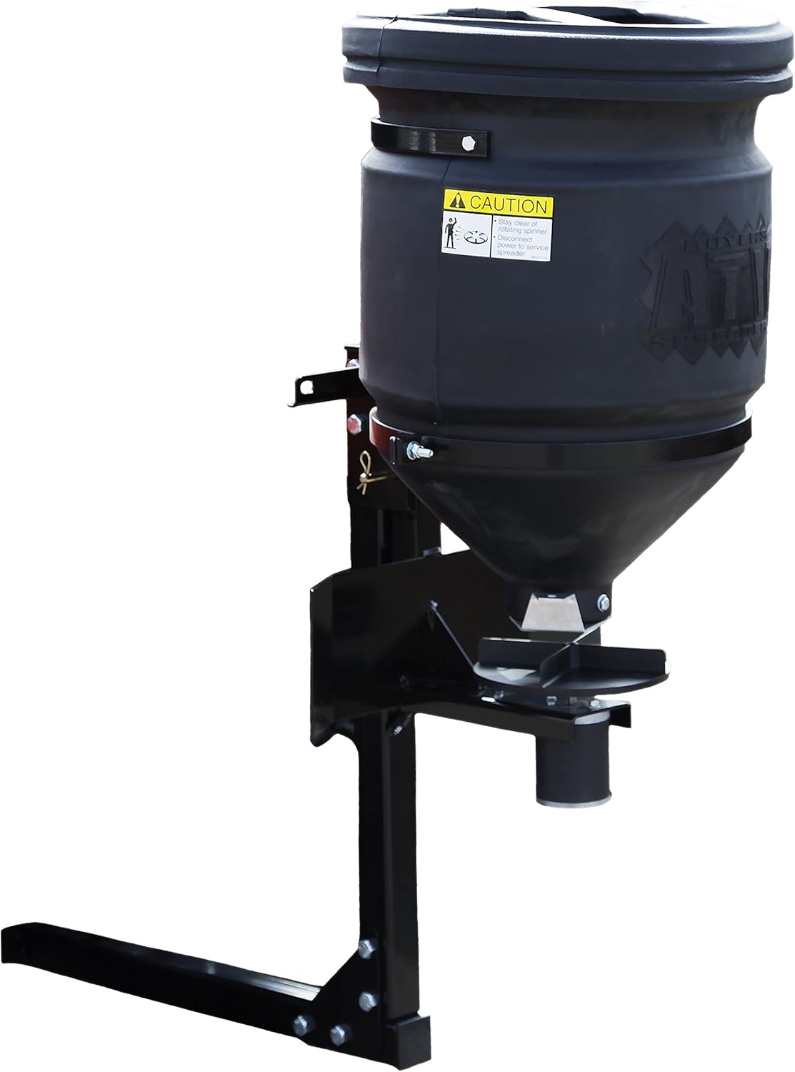 Buyers Products UTVS16 UTV All Purpose Spreader with Mount , black , 33 Inch