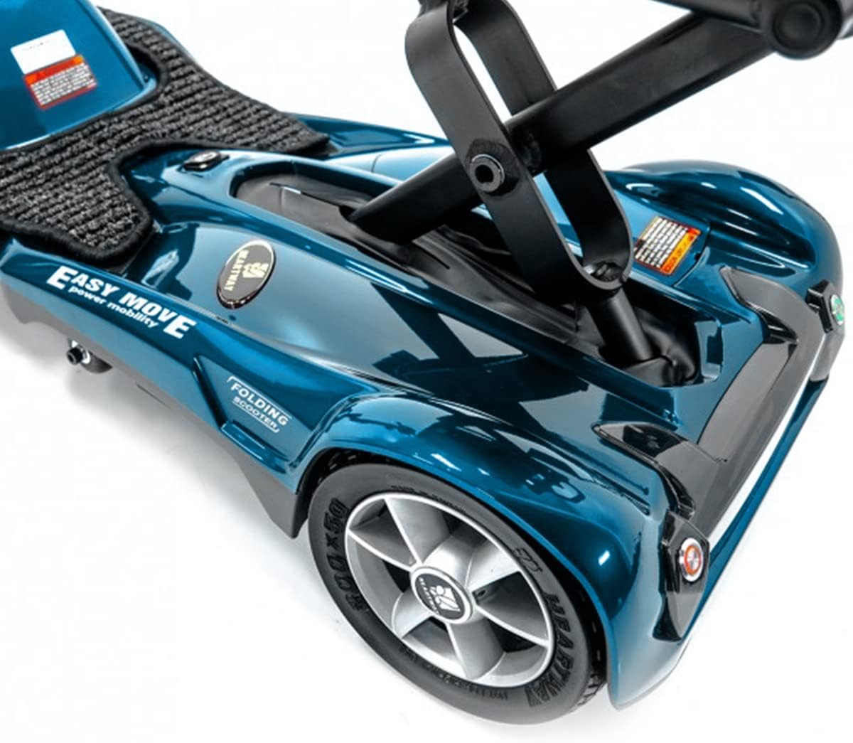 EV Rider Transport M EZ(Easy Move) S19M Fold Manual Folding Electric Mobility Scooter for Adults Seniors Handicapped Lightweight Mobility Travel