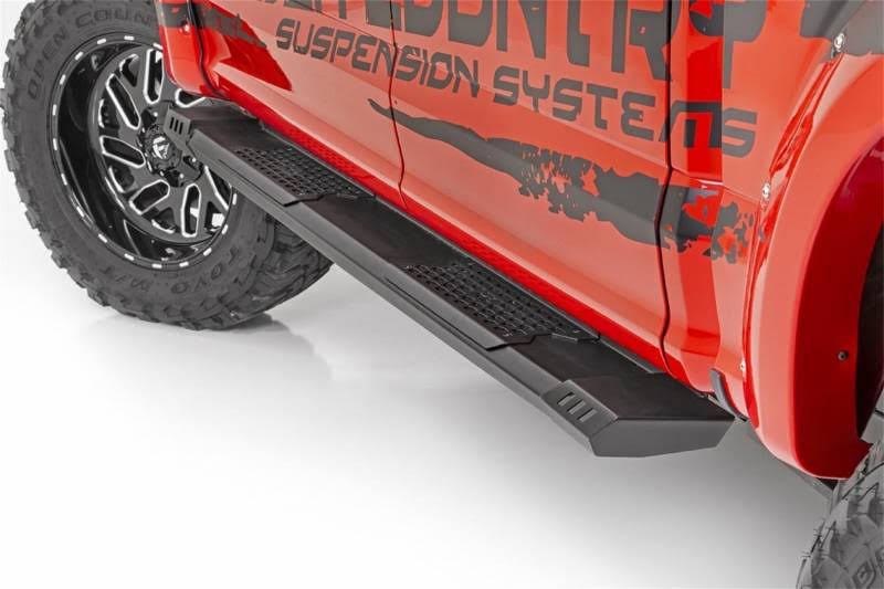 Rough Country Ford HD2 Running Boards (15-19 F-150 SuperCrew Cab)
