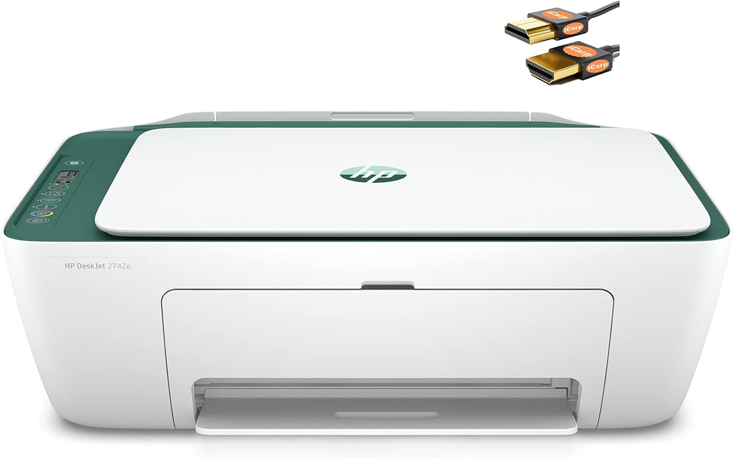 HP DeskJet 27 42e Series Wireless Inkjet Color All-in-One Printer - Print Copy Scan - Mobile Printing - WiFi USB Connectivity - Up to 7 ISO PPM