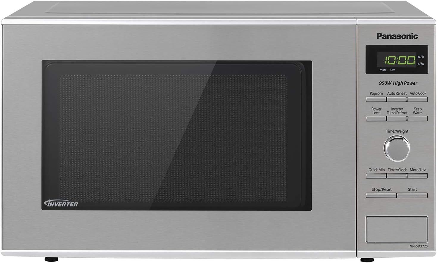 Panasonic Microwave Oven NN-SD372S with Nordic Ware Splatter Covers