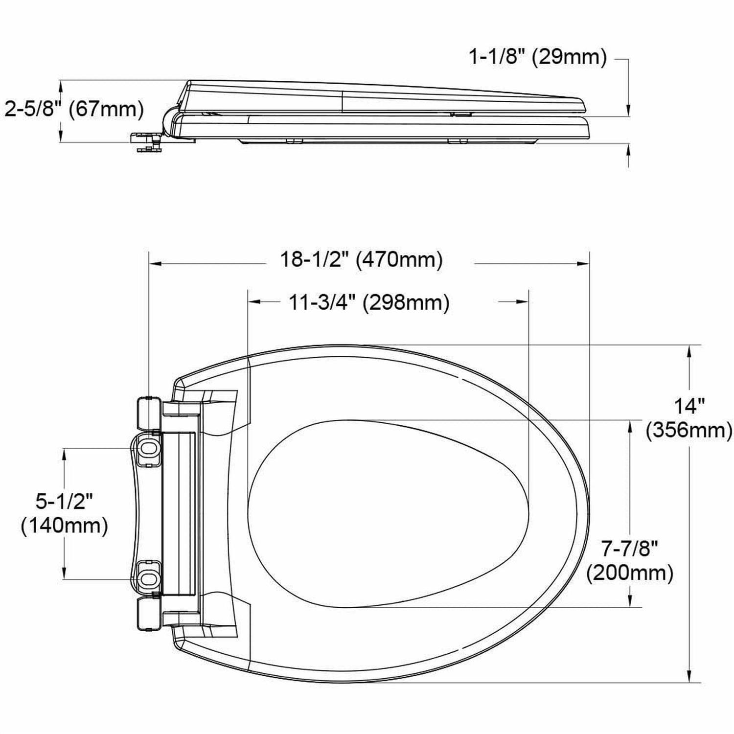 TOTO Traditional SoftClose Elongated Toilet Seat SS154# - Shop Hardware Tools Online Store