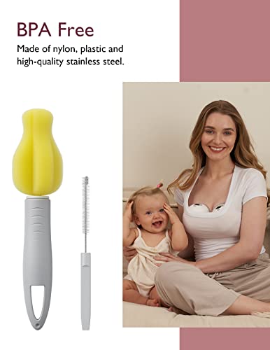 Momcozy M5 Hands-Free Wearable Breast Pump, Double-Sealed Flange for Baby-Like Comfort, 3 Modes & 9 Suction Levels, Portable Electric Pump – 24mm