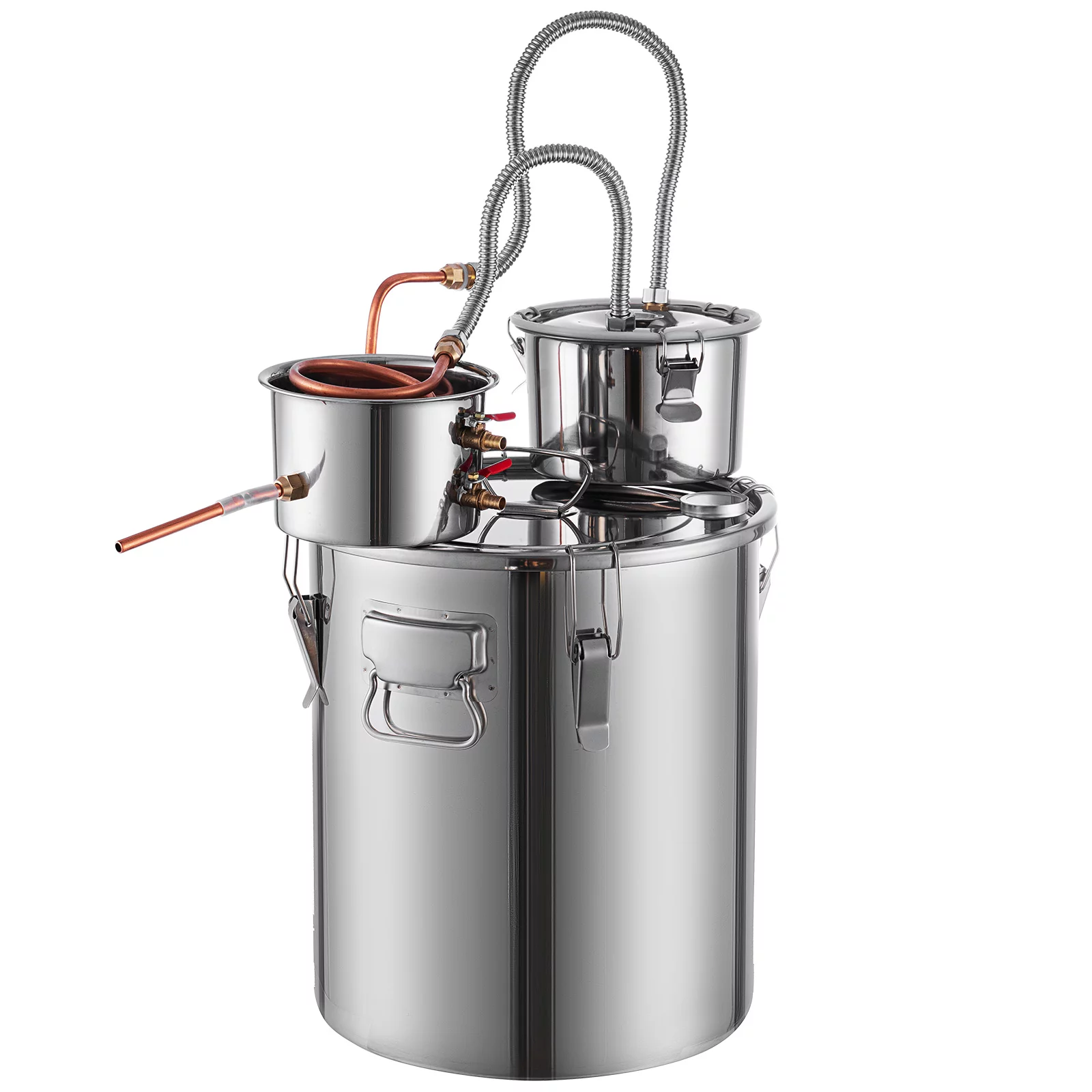 SHZOND 9.6 Gallon Water Distiller Multifunction Home Brewing Machine Kit for Home DIY Fruit Wine, Brandy, Whisky