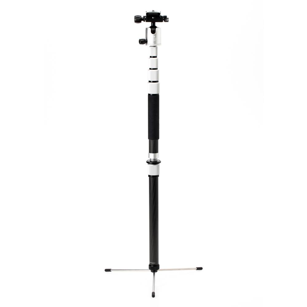 MeFOTO Roadtrip Pro Carbon Fiber Series 1 Travel Tripod (Silver)