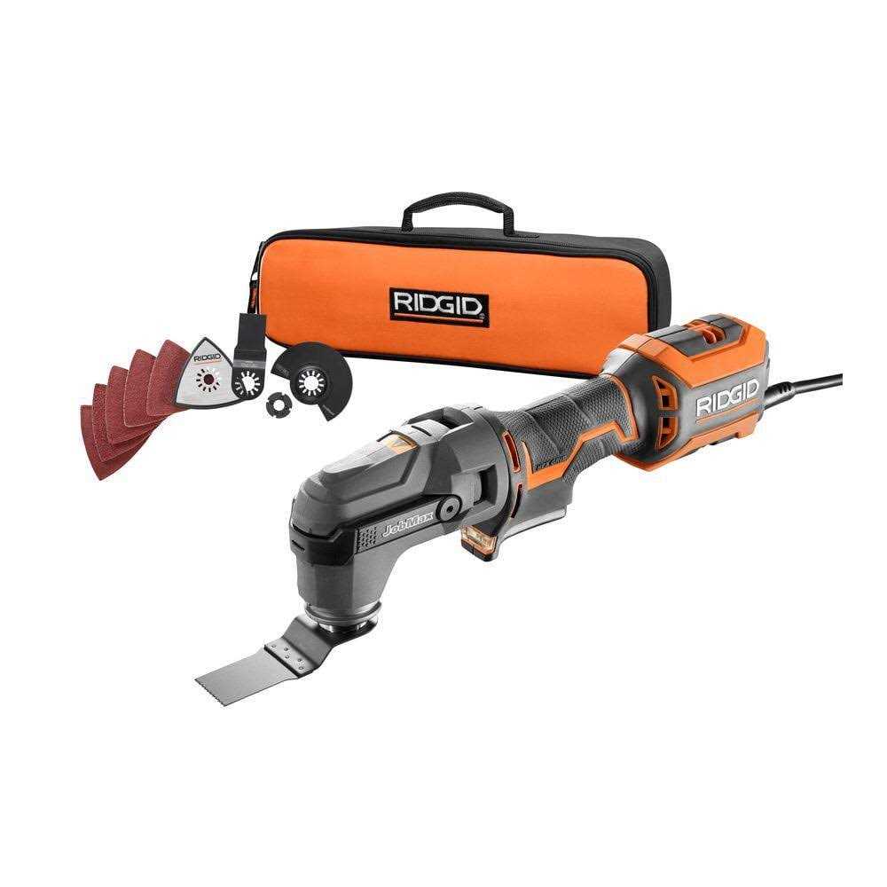 Ridgid 4 Amp Corded JobMax Multi-Tool with Tool-Free Head R8223404 - Shop Hardware Tools Online Store