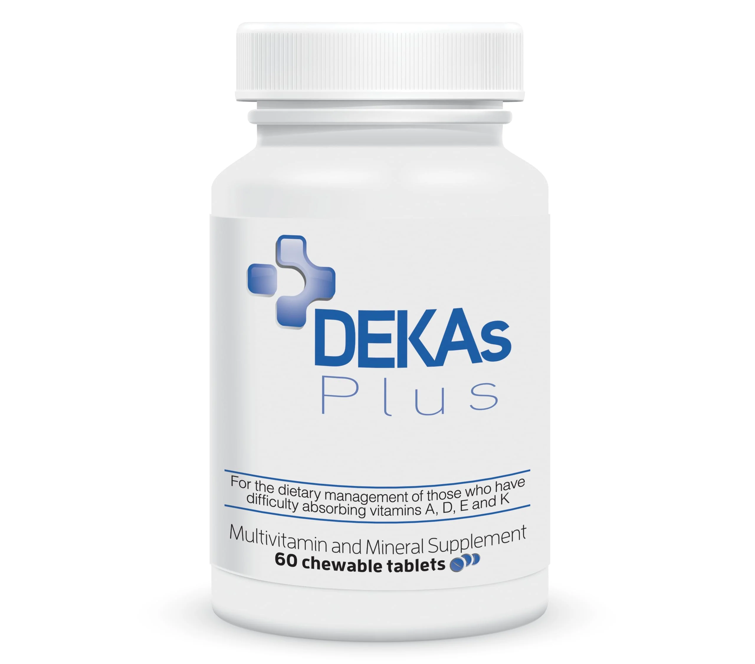 DEKAs Plus Chewable Tablets, 60 Count Each - Kansas Nuitrition - HNZSDS
