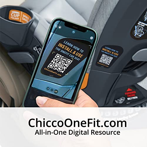 Chicco OneFit™ ClearTex® Slim All-in-One Car Seat, Rear-Facing Seat for Infants 5-40 lbs., Forward-Facing Car Seat 25-65 lbs., Booster 40-100 lbs.