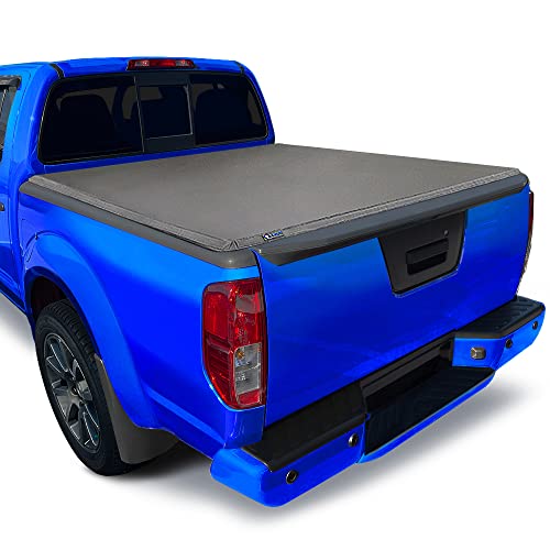 Tyger Auto T3 Soft Tri-fold Truck Bed Tonneau Cover Compatible with 2005-2021 Nissan Frontier; 2009-2012 Suzuki Equator | 6' (73") Bed | TG-BC3N1029