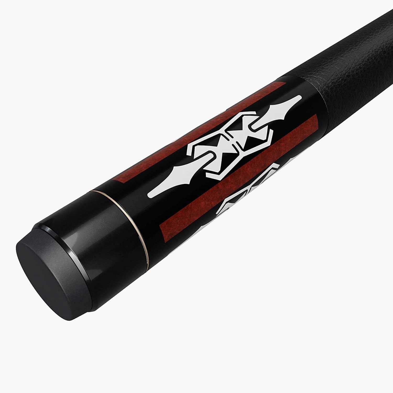 Serpion Pool Cue Stick 100% Canadian Maple Wood. Professional Billiard Pool Cue Stick with Hard Case and Joint Protectors