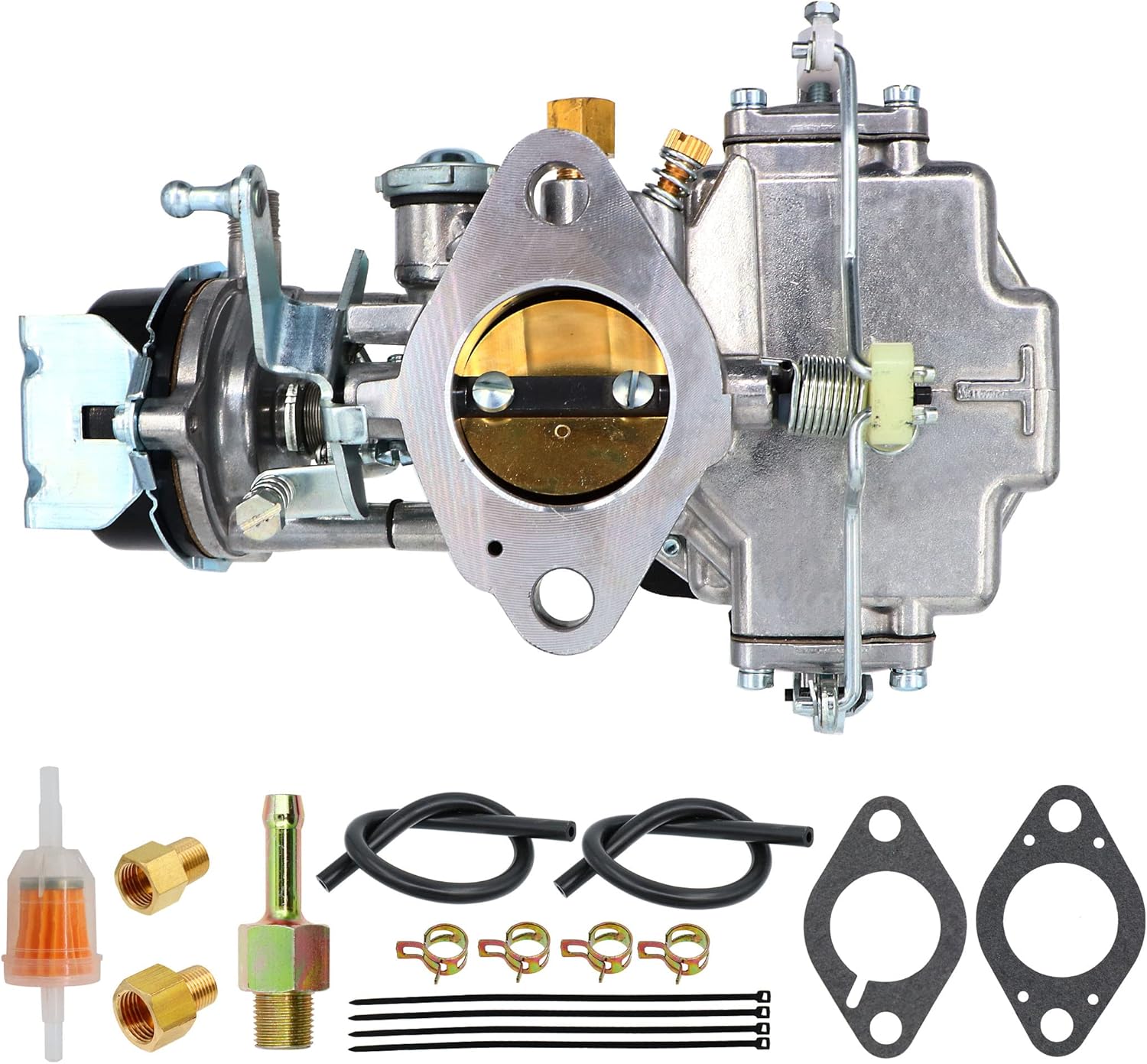 NENKUTEN Autolite 1100 1 Barrel Carburetor Straight 6 Cylinder 170/200 CID Engines for 1963-1969 Ford Mustang Falcon Ranchero Club Wagon Mercury