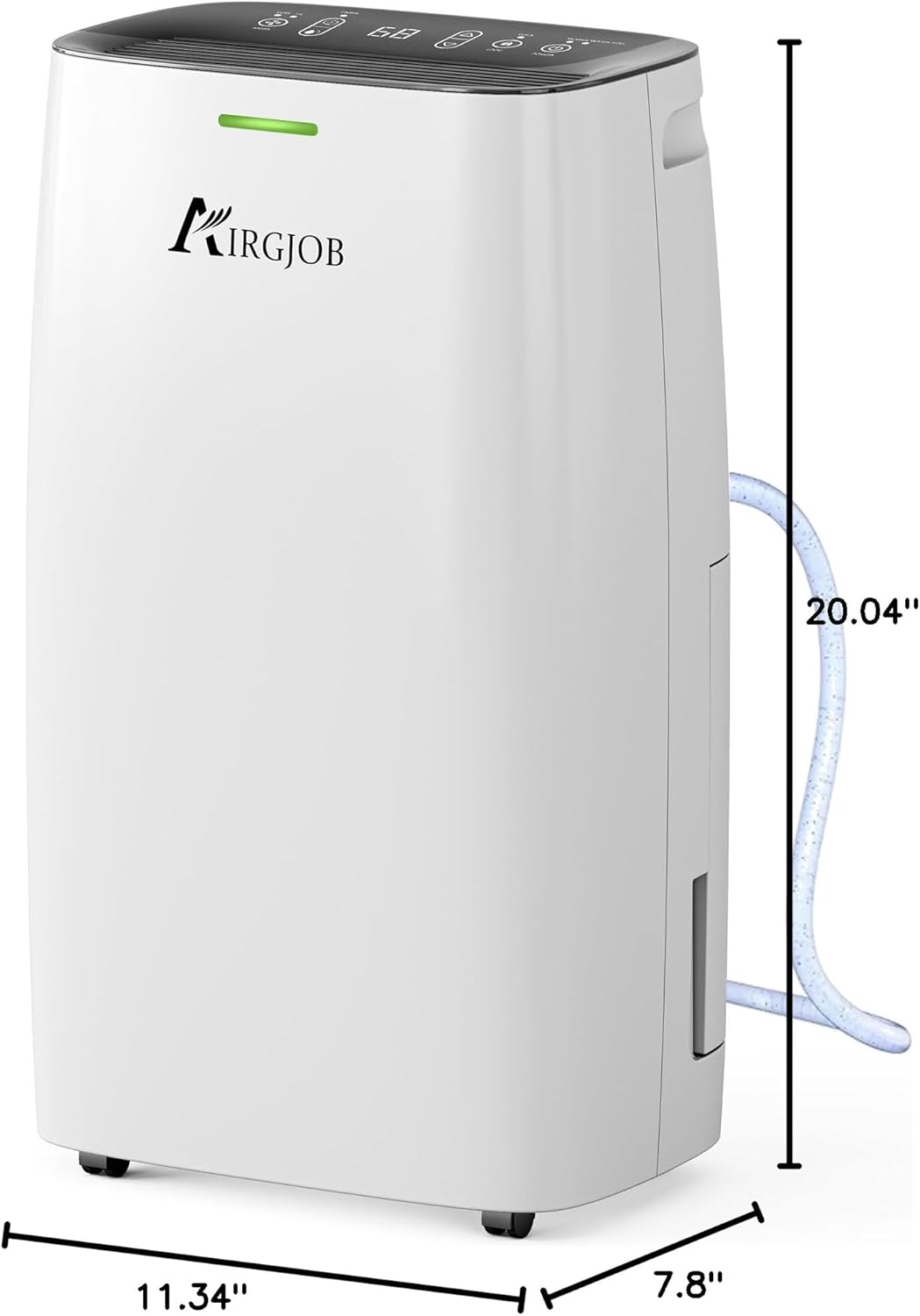 32-Pint Dehumidifier for Basement and Large Room - 2000 Sq. Ft, Quiet Dehumidifier for Large Capacity Room Home Bathroom Basements