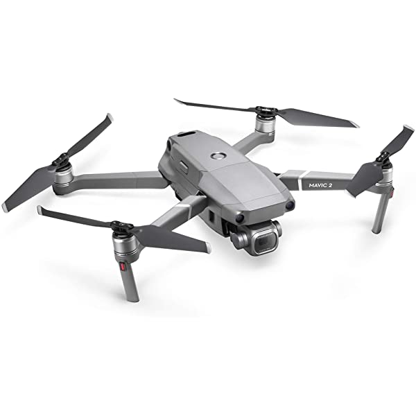 DJI Mavic 2 Pro - Drone Quadcopter UAV with Hasselblad Camera 3-Axis Gimbal HDR 4K Video Adjustable Aperture 20MP 1" CMOS Sensor, up to 48mph, Gray