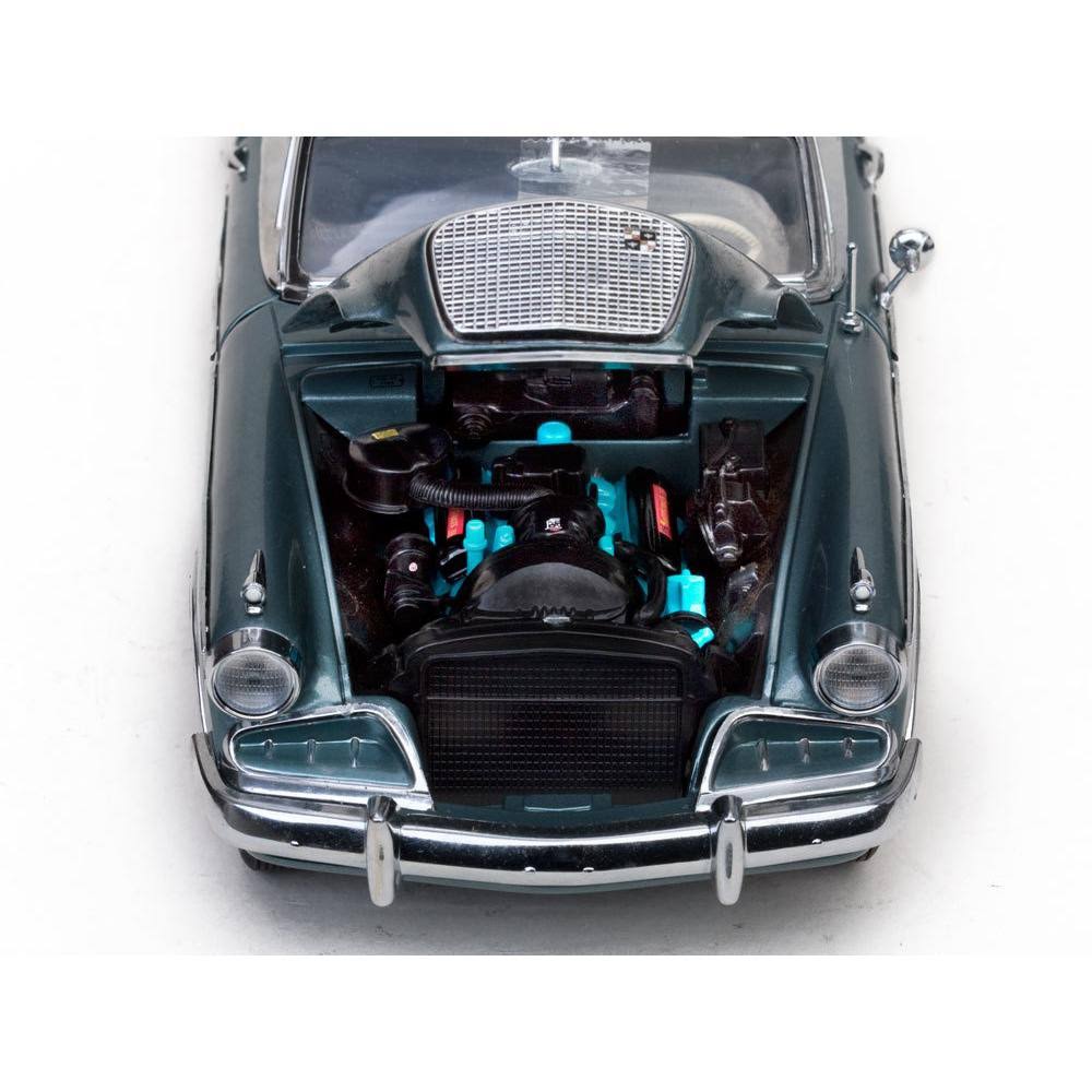 1957 Studebaker Golden Hawk Woodsmoke Gray 1/18 Diecast Model Car by Sunstar