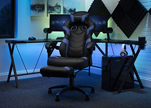 RESPAWN 110 Pro Gaming Chair - Gaming Chair with Footrest, Reclining Gaming Chair, Video Gaming Computer Desk Chair, Adjustable Desk Chair
