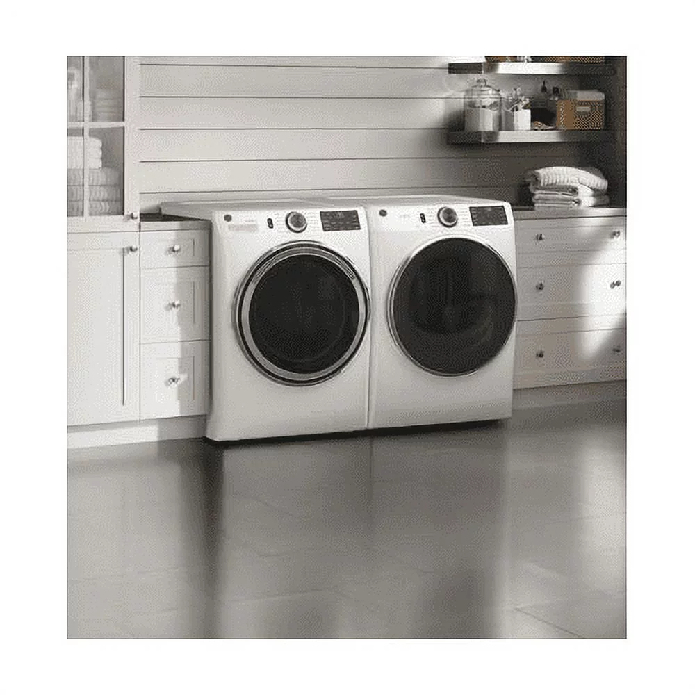 GE® 7.8 cu. ft. Capacity Smart Front Load Electric Dryer with Steam and Sanitize Cycle