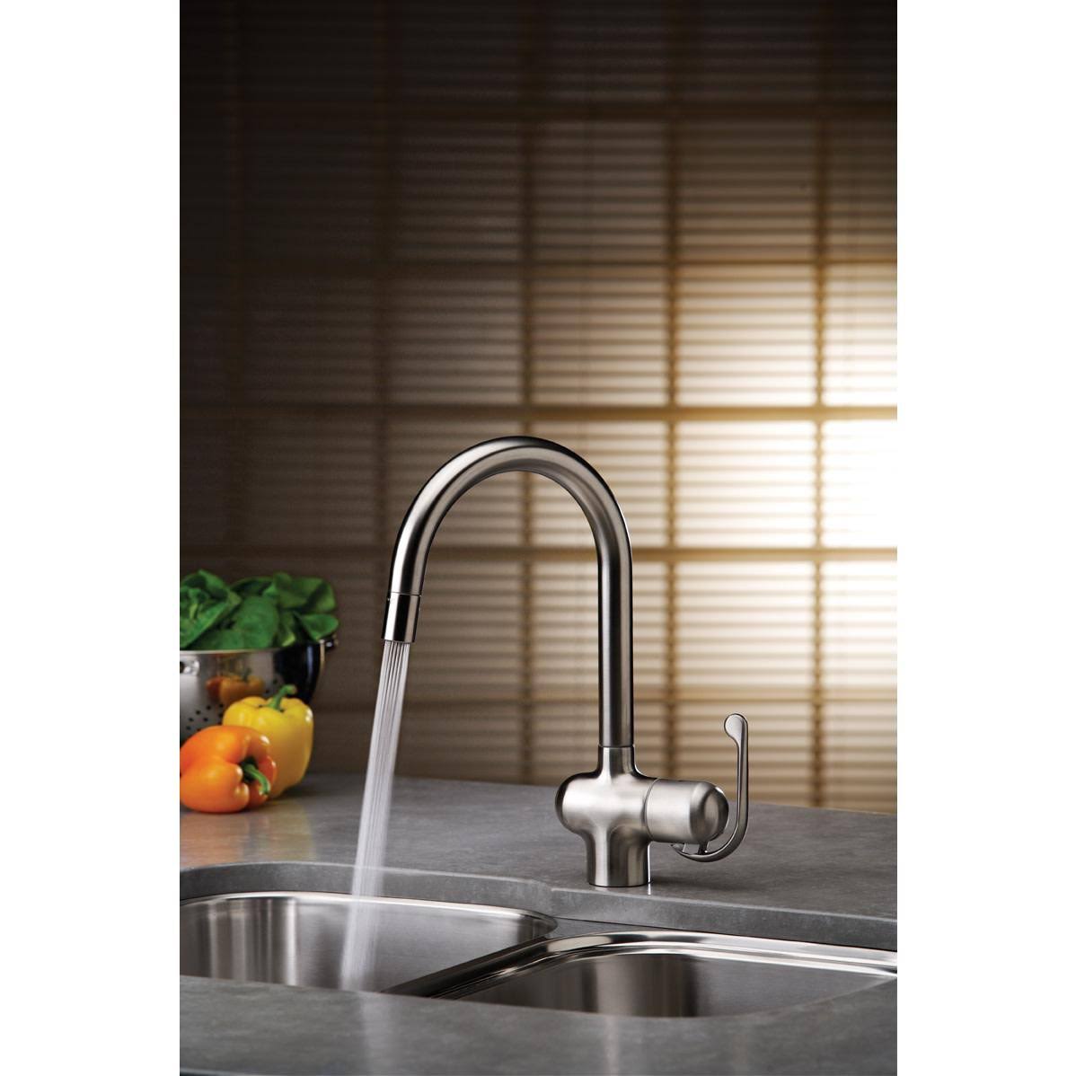 Grohe 32226SD0 Ladylux Kitchen Faucet Stainless Steel