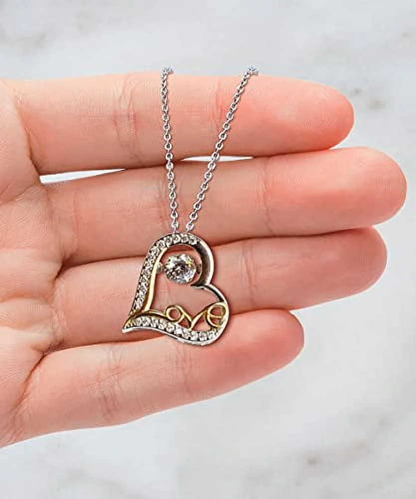 Epic Wife Gifts, I love my wife more every day - she is my partner in crime, Unique Idea Holiday Love Dancing Necklace From Wife, , Funny Jewelry