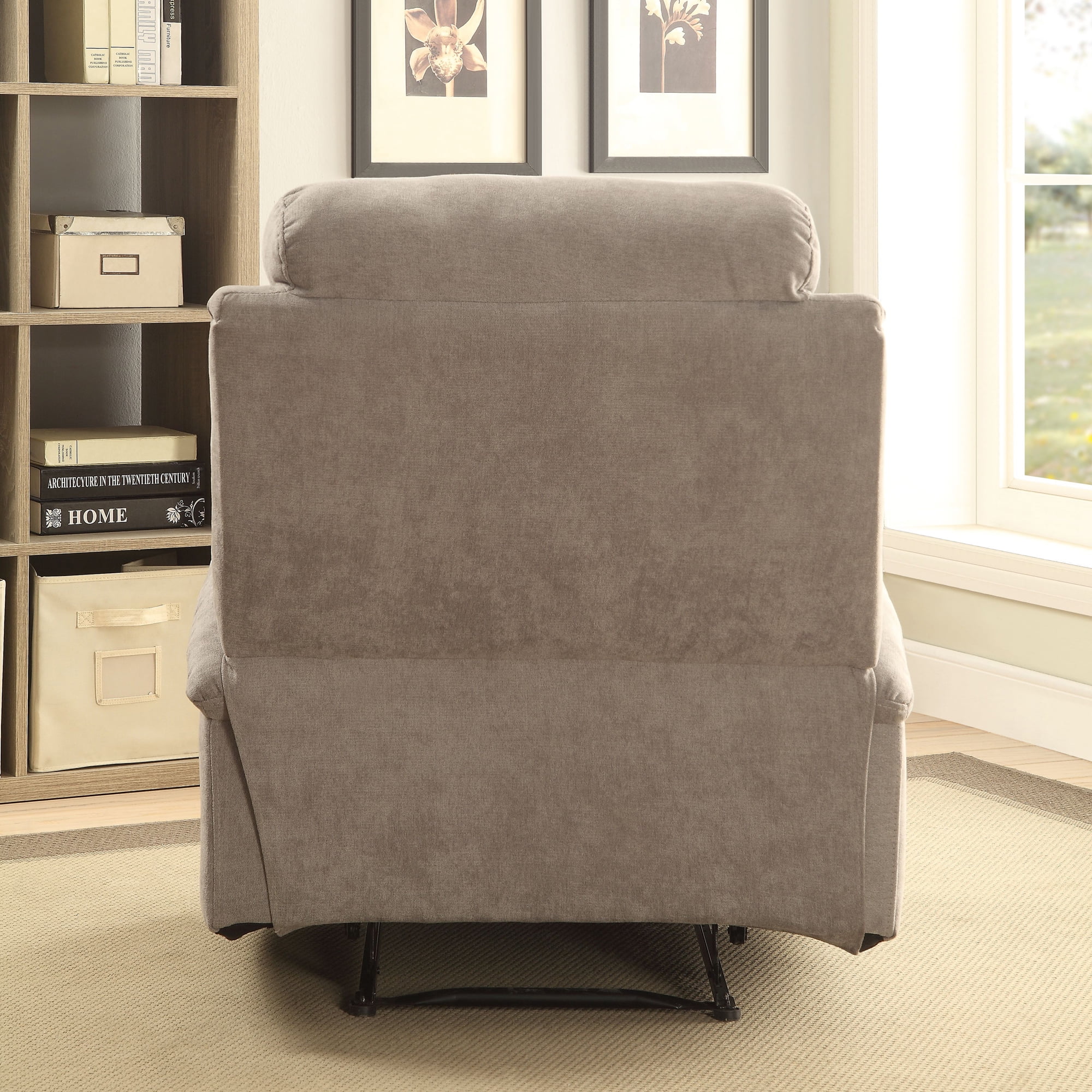 ACME Rosia Upholstery Motion Recliner in Gray