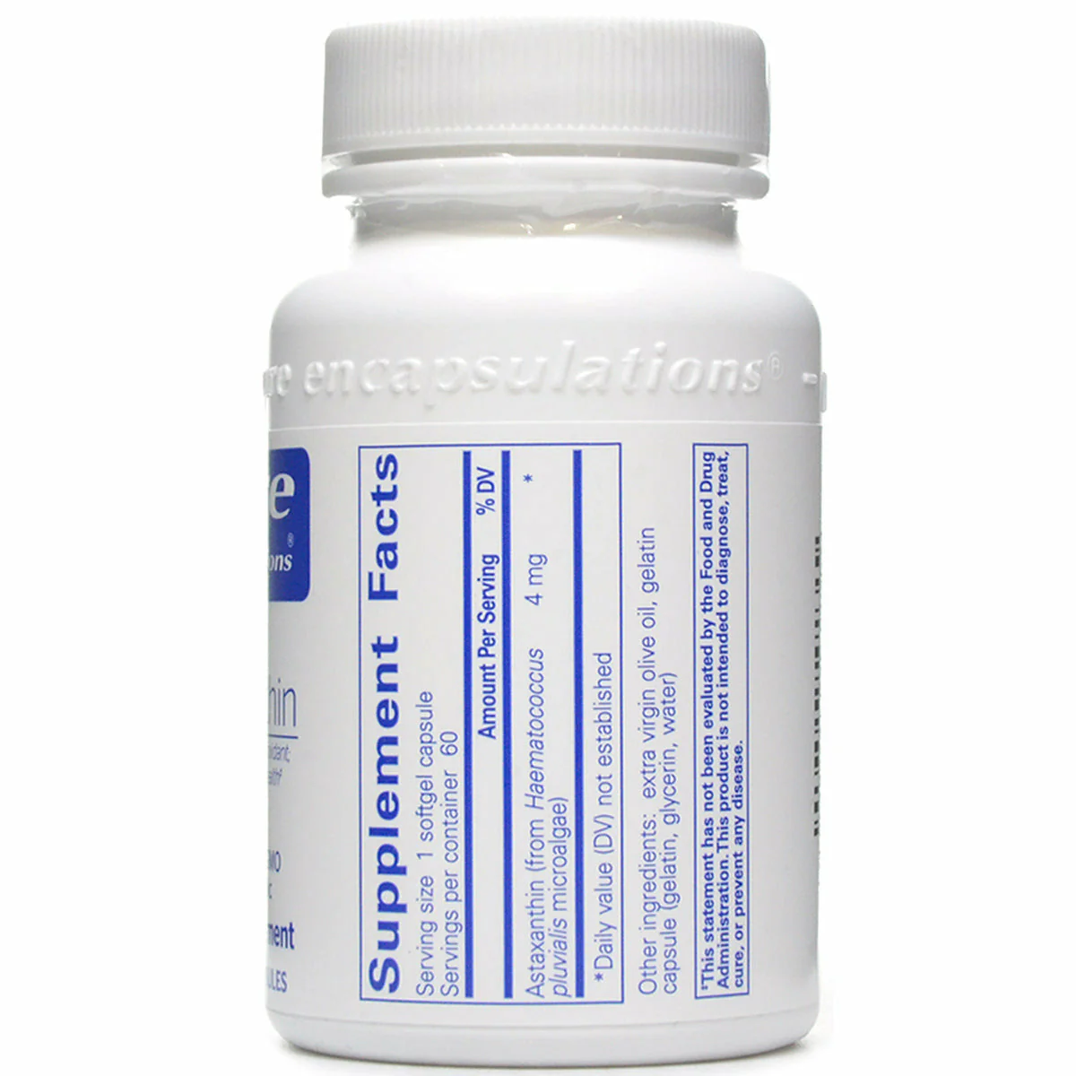 Astaxanthin by Pure Encapsulations - Kansas Nuitrition - HNZSDS