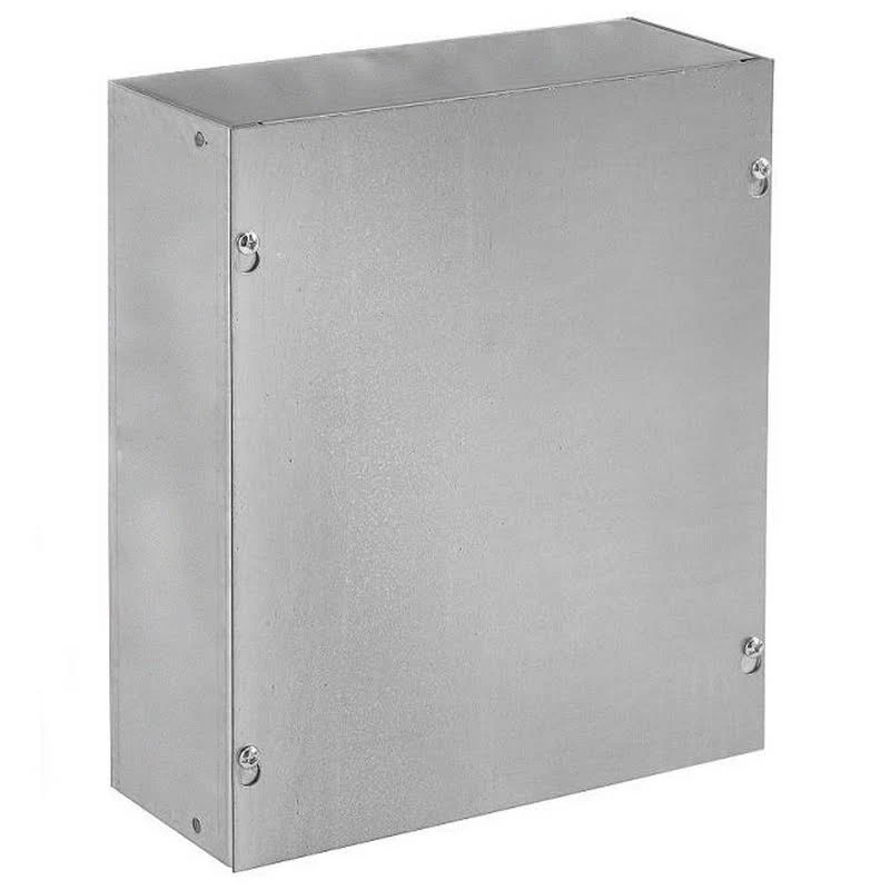 Hoffman ASE24X18X10NK, Pull Box, Screw COVER, 24.00X18.00X10.00, Steel/Gray