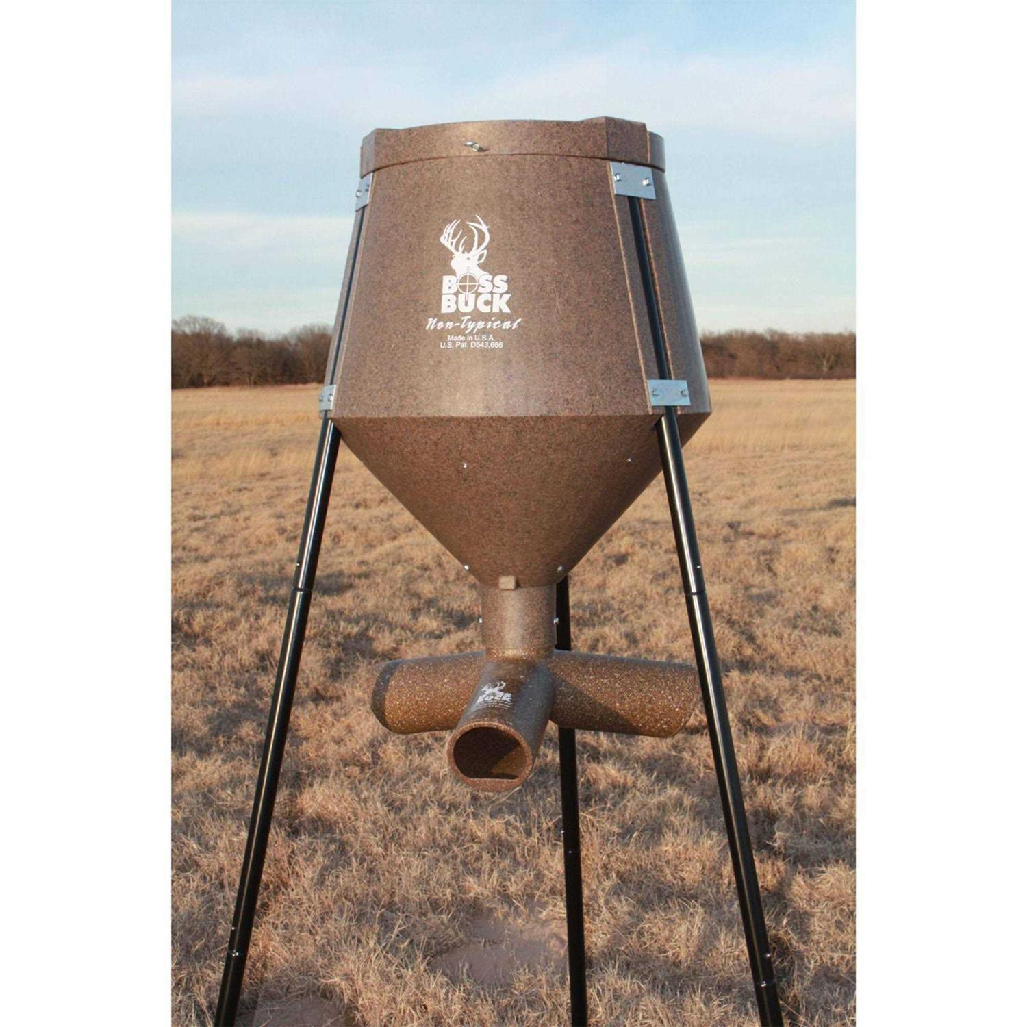 Boss Buck 200-lb. Gravity Feeder - Sports Supplies Online Store