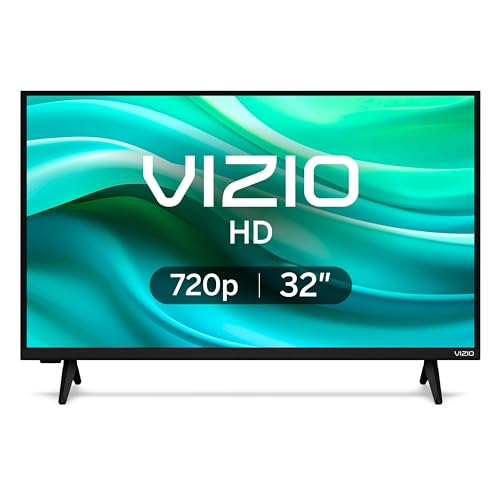 VIZIO 32-inch HD Smart TV 720p LED w/Alexa Compatibility, Google Cast Built-in, Bluetooth Headphone Capable (VHD32M-08, New)