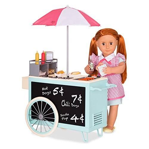 Our Generation Retro Hot Dog Cart
