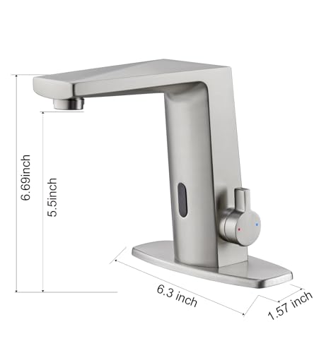 Touchless Sensor Faucets, Automatic Motion Smart Bathroom Wash Basin Sink Faucet
